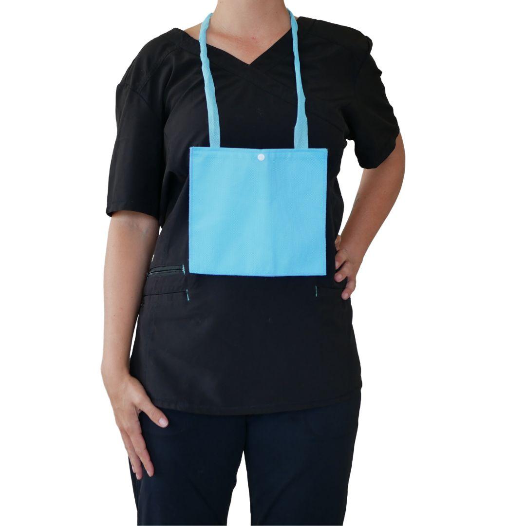 blue medical device pouch